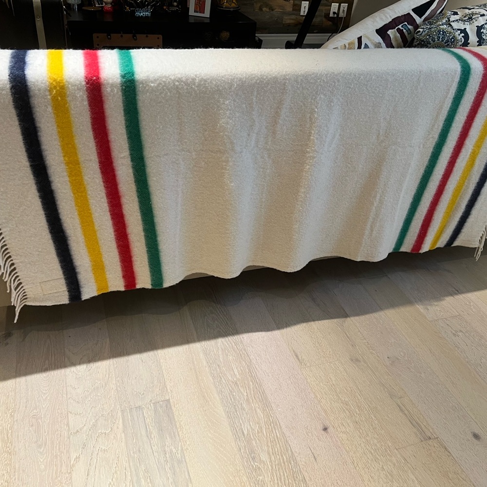 HBC Striped Wool Blanket